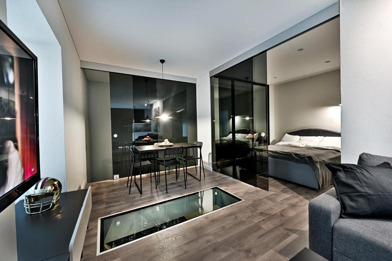Apartamento Jacuzzi Cinema Loft Kaunas Exterior foto