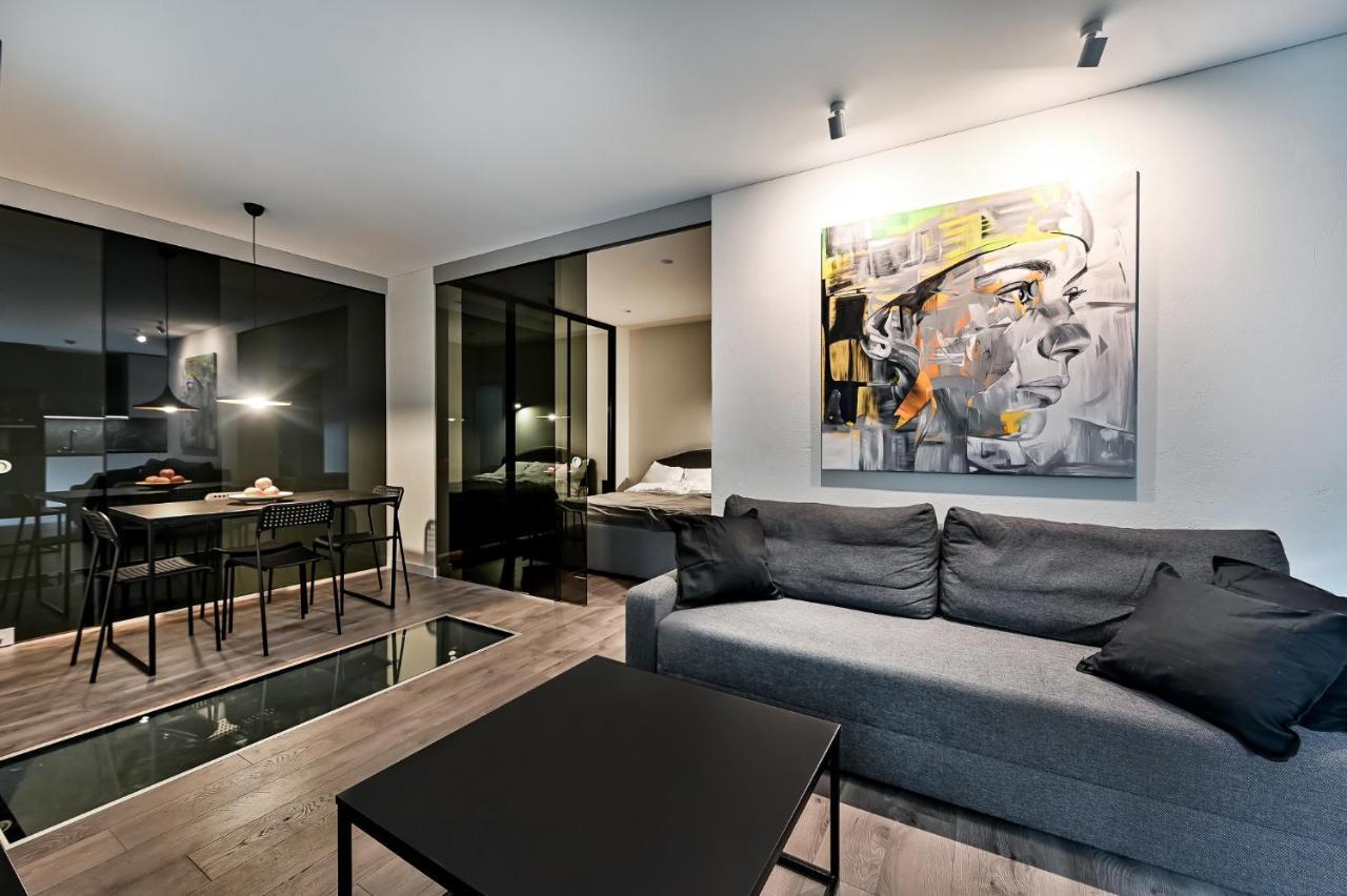Apartamento Jacuzzi Cinema Loft Kaunas Exterior foto